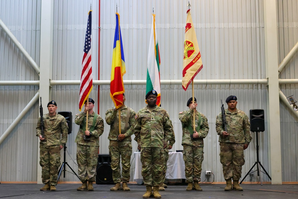 Transition of Leadership: USAG Black Sea Change of Responsibility Ceremony