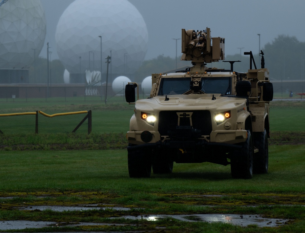 RAF Lakenheath exercises contingency training at Exercise Teal Thunder