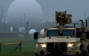 RAF Lakenheath exercises contingency training at Exercise Teal Thunder