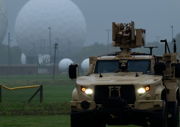 RAF Lakenheath exercises contingency training at Exercise Teal Thunder