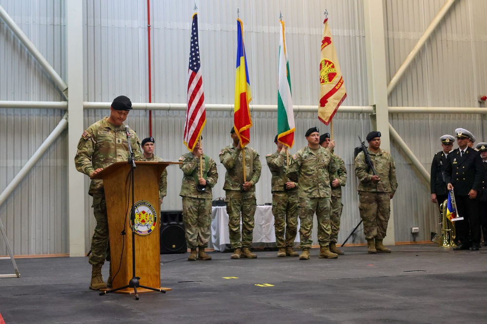 Transition of Leadership: USAG Black Sea Change of Responsibility Ceremony