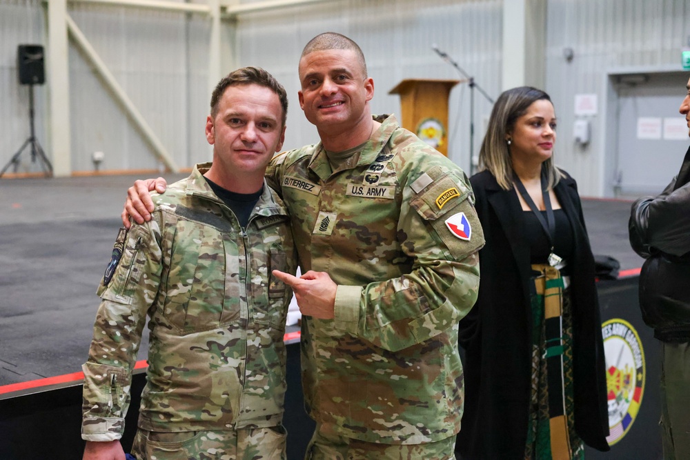 Transition of Leadership: USAG Black Sea Change of Responsibility Ceremony