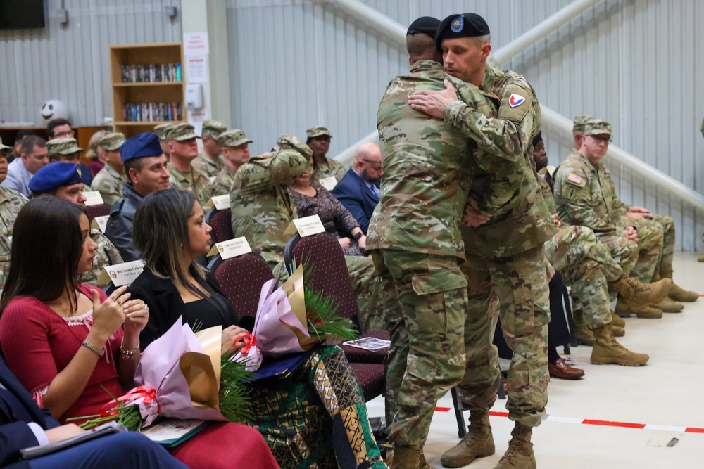 Transition of Leadership: USAG Black Sea Change of Responsibility Ceremony