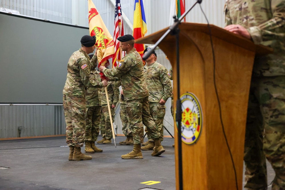 Transition of Leadership: USAG Black Sea Change of Responsibility Ceremony