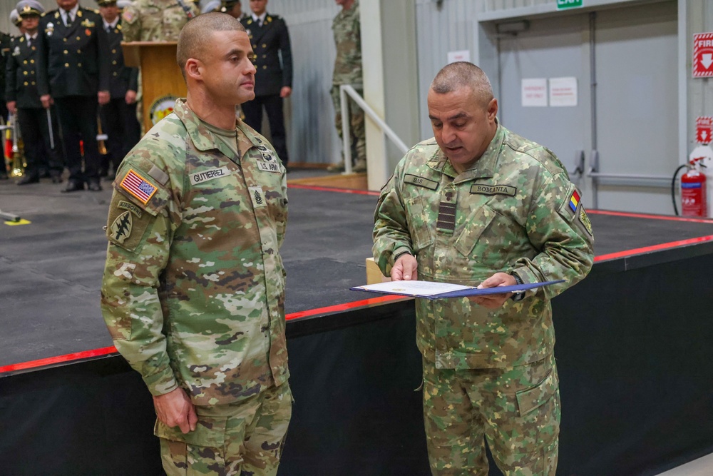 Transition of Leadership: USAG Black Sea Change of Responsibility Ceremony