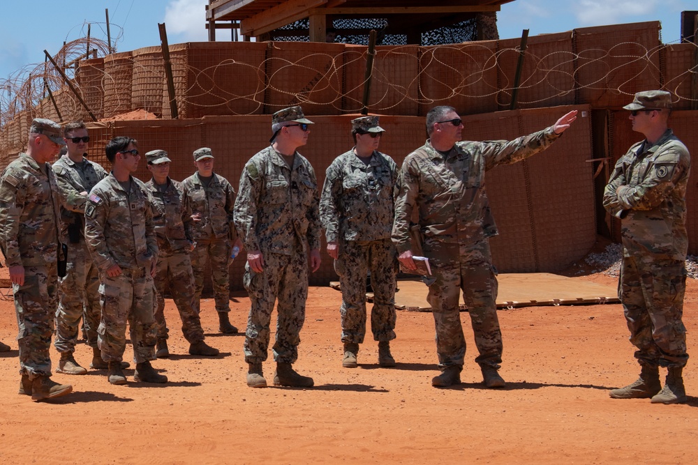 New medical aid station in Kismayo, Somalia