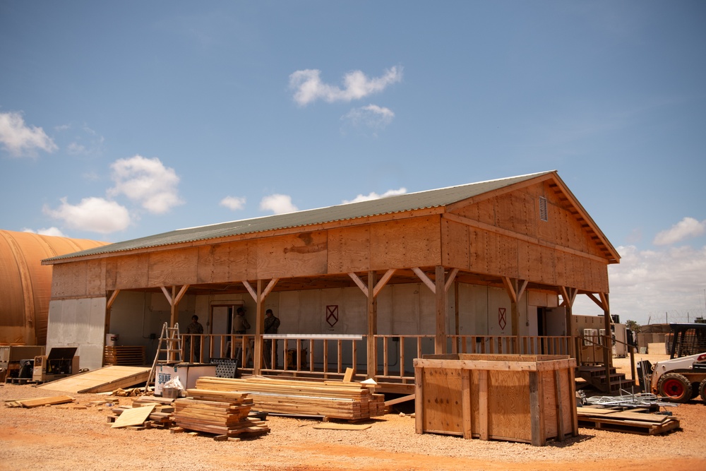 New medical aid station in Kismayo, Somalia