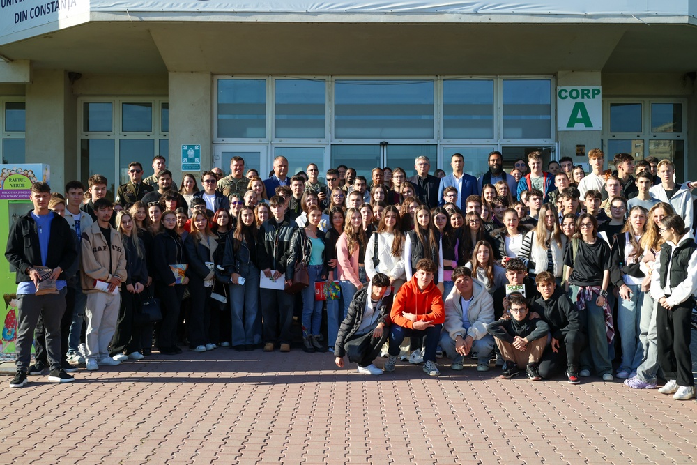 Building Bridges: Civil Affairs Teams Engage with Students at Ovidius University of Constanta