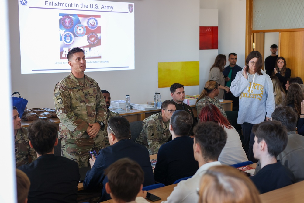 Building Bridges: Civil Affairs Teams Engage with Students at Ovidius University of Constanta