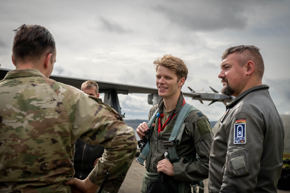 Forging Power in the Skies: German Luftwaffe members learn skills on the F-16