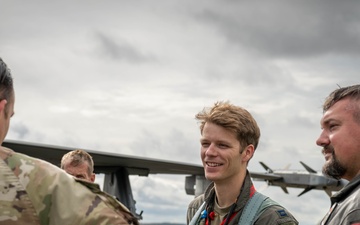 Forging Power in the Skies: German Luftwaffe members learn skills on the F-16