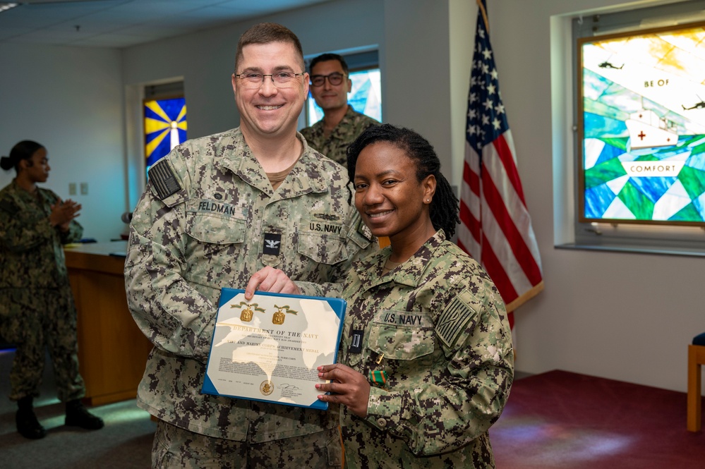 Naval Medical Center Portsmouth Holds Command Awards Ceremony