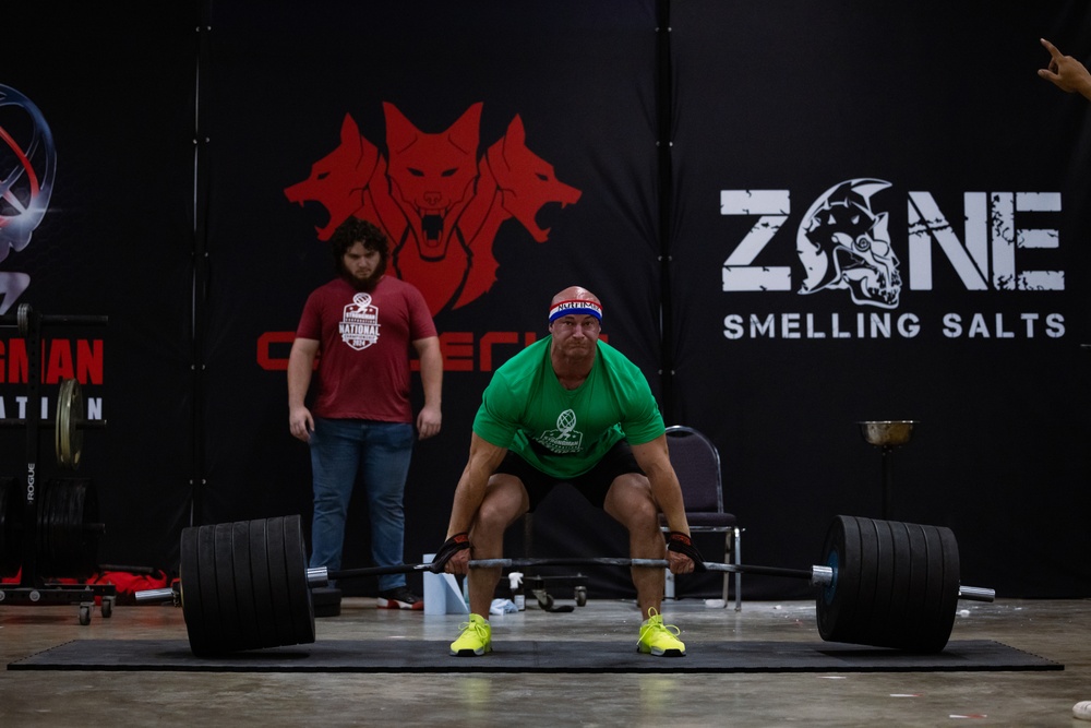 Enduring Atlas – SSgt Geoff Laney’s Intense Preparation and All-Out Performance at the 2024 Strongman Corporation National Championships