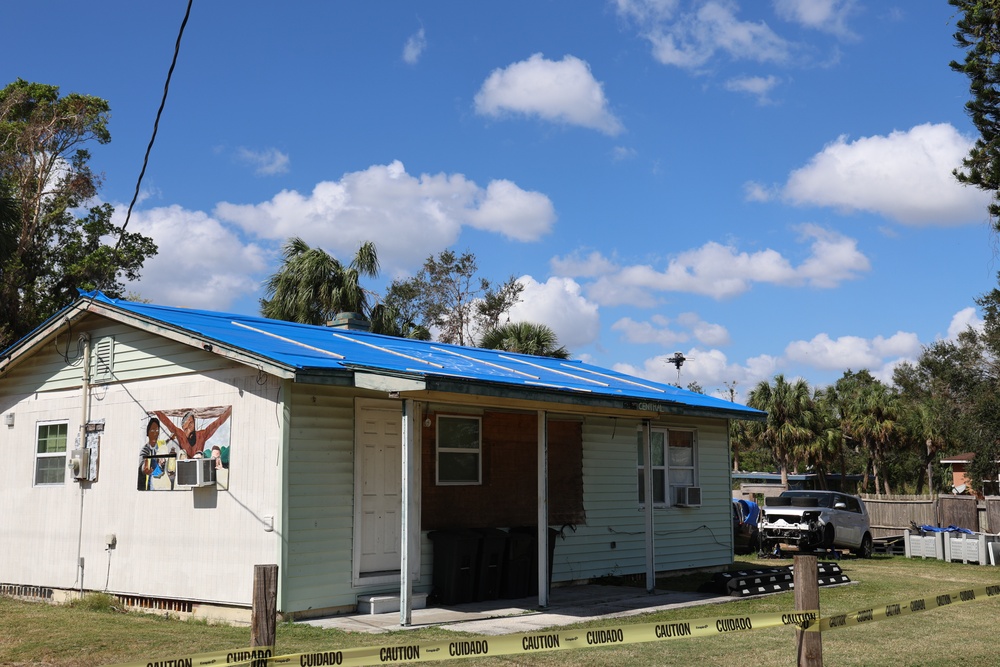 56th Chief of Engineers Lt. Gen. William H. Graham tours Hurricane Milton Emergency Field Office