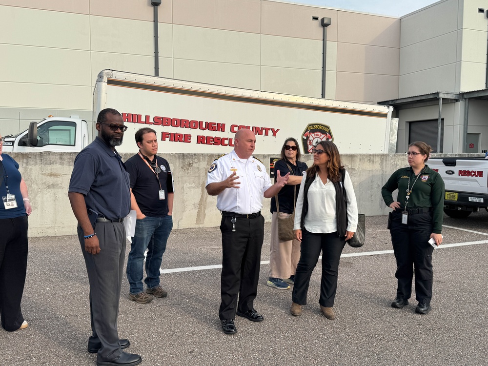 FEMA Resilience Leadership Discuss Recovery Projects with Hillsborough County Officials