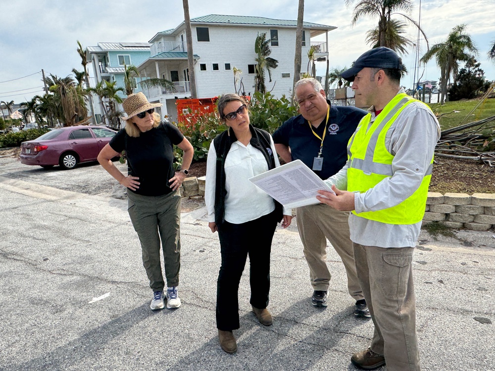 FEMA Resilience Leadership Visits Madeira Beach