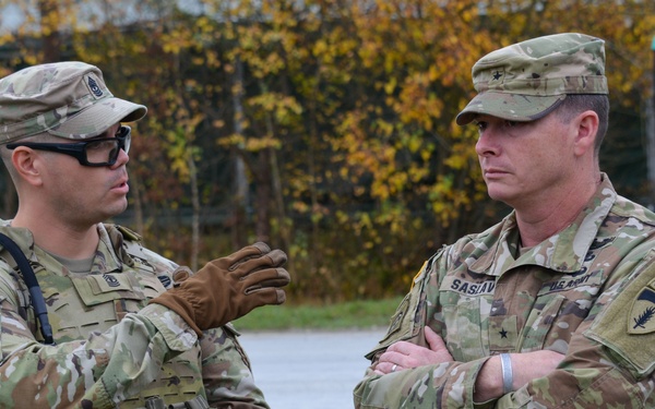 Brig. Gen. Andrew Saslav Visits GTA