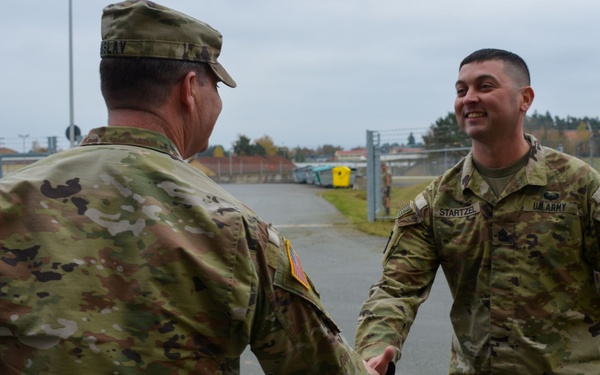 Brig. Gen. Andrew Saslav Visits GTA