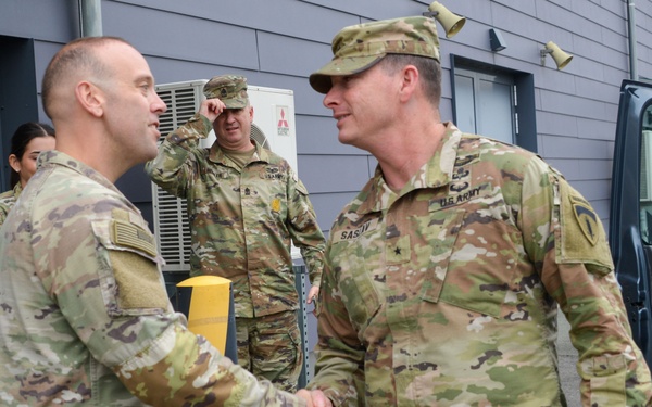 Brig. Gen. Andrew Saslav Visits GTA