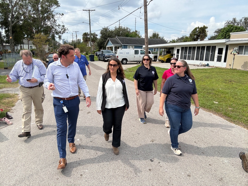 FEMA Resilience Leadership Discuss Recovery Projects with Tampa Officials