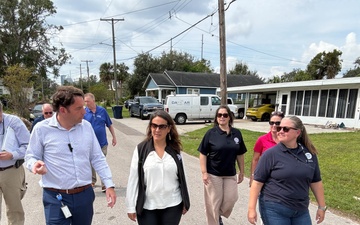 FEMA Resilience Leadership Discuss Recovery Projects with Tampa Officials