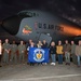 Members from the 100th Bomb Group fly with the 100th ARW