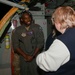 Members from the 100th Bomb Group fly with the 100th ARW