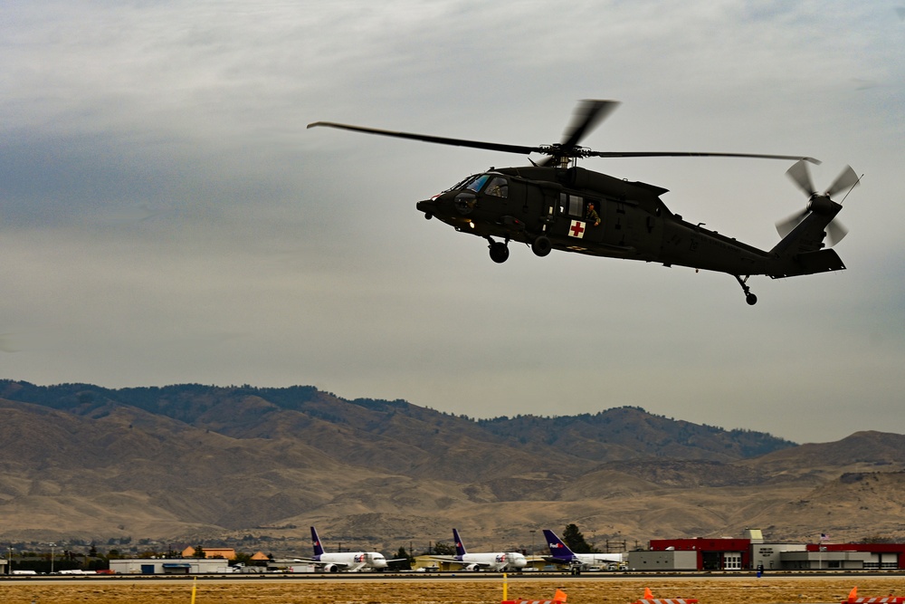 First HH-60M Black Hawk Arrives at Gowen Field