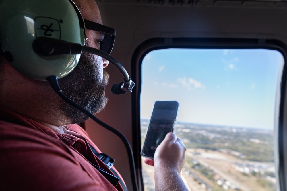 Oklahoma Military Department employees take off