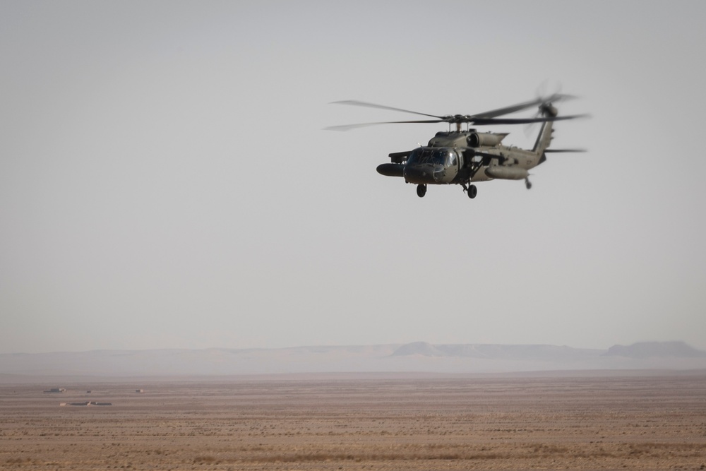 Coalition forces conduct base defense exercise