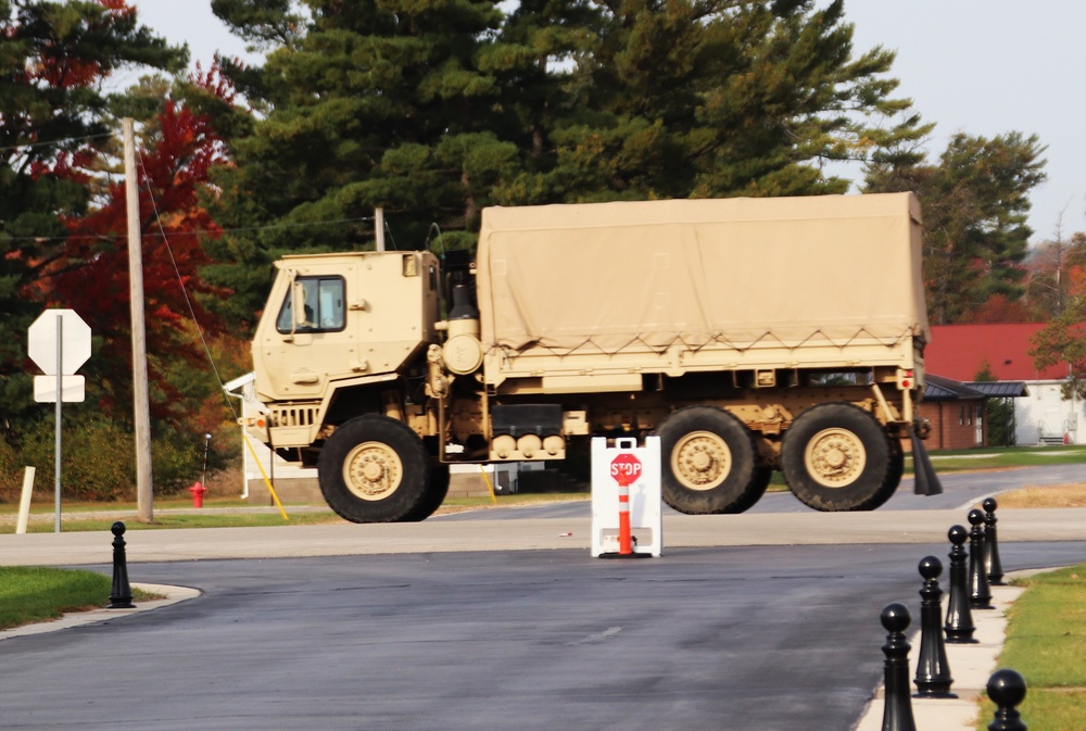 October 2024 training operations at Fort McCoy