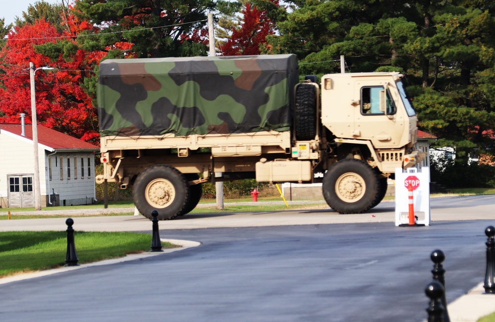 October 2024 training operations at Fort McCoy