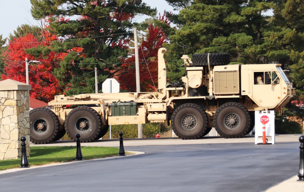 October 2024 training operations at Fort McCoy