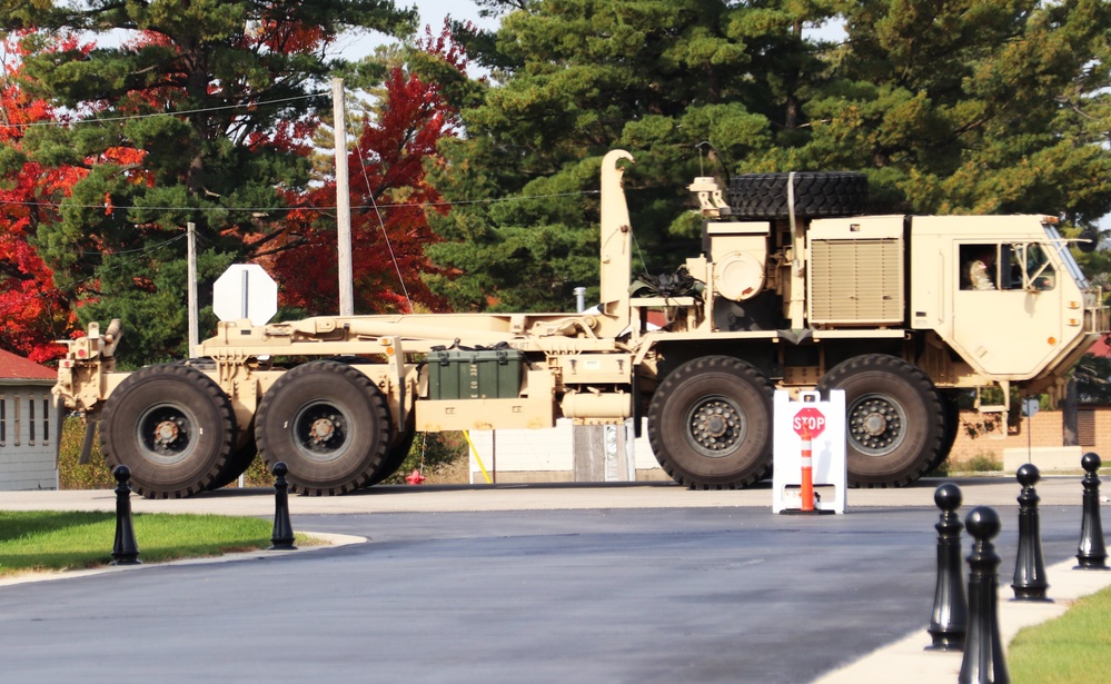 October 2024 training operations at Fort McCoy