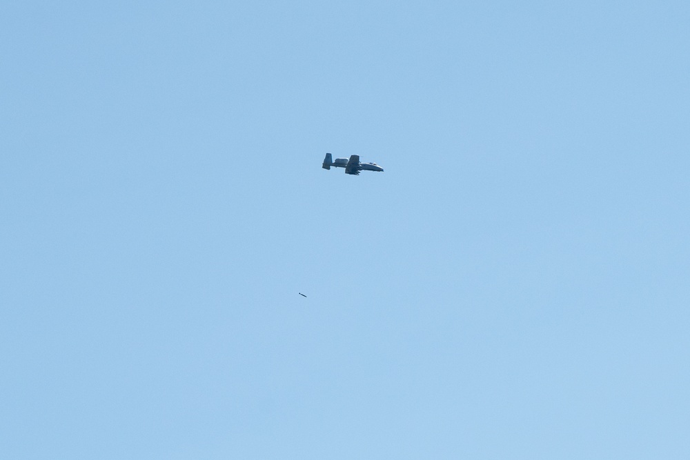 A-10 Bomb Drops at Fort McCoy