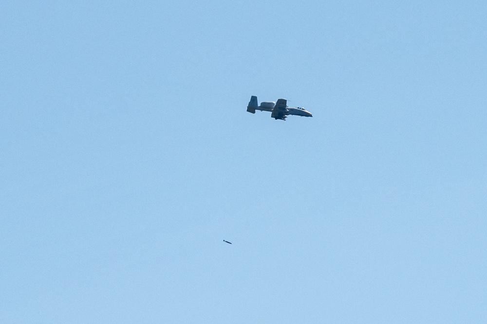 A-10 Bomb Drops at Fort McCoy