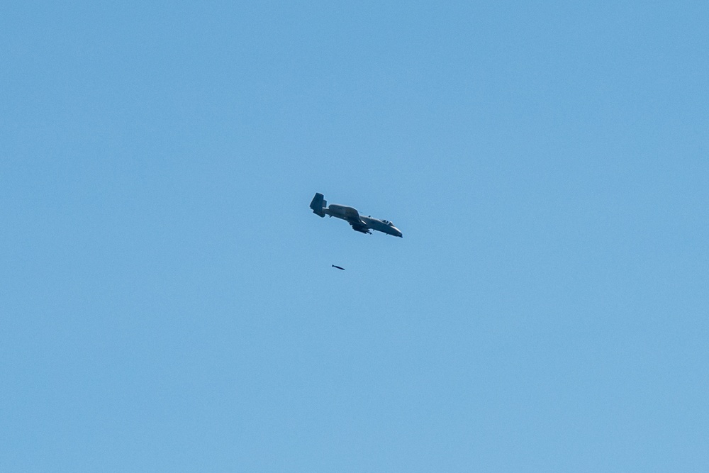 A-10 Bomb Drops at Fort McCoy