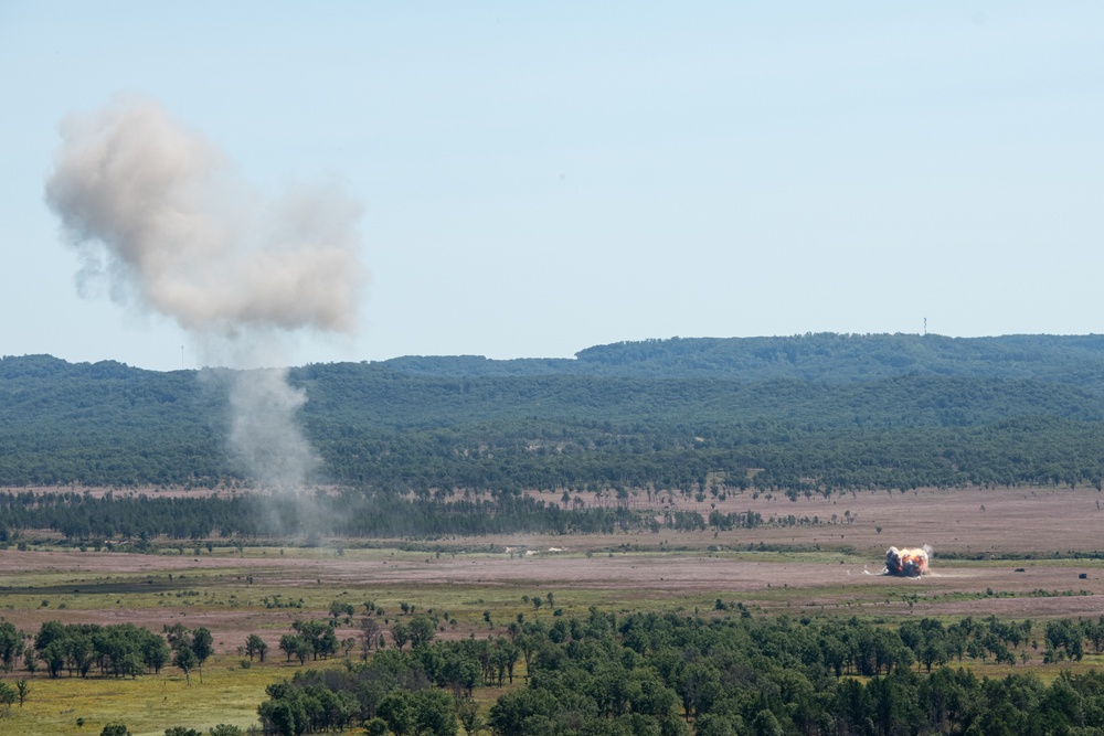 A-10 Bomb Drops at Fort McCoy