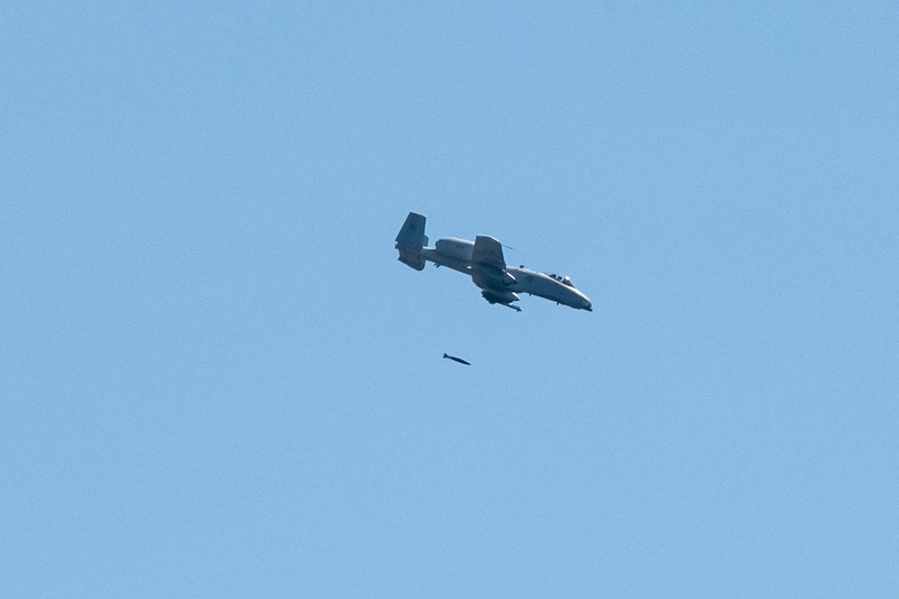 A-10 Bomb Drops at Fort McCoy