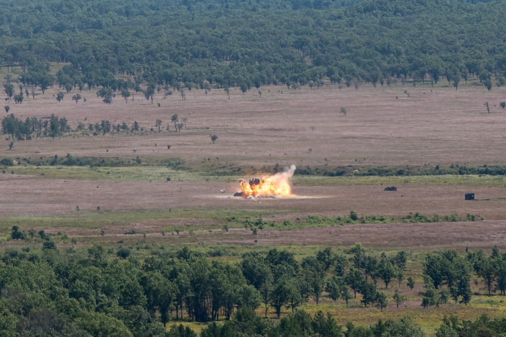 A-10 Bomb Drops at Fort McCoy