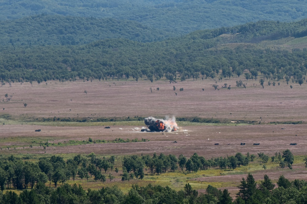 A-10 Bomb Drops at Fort McCoy