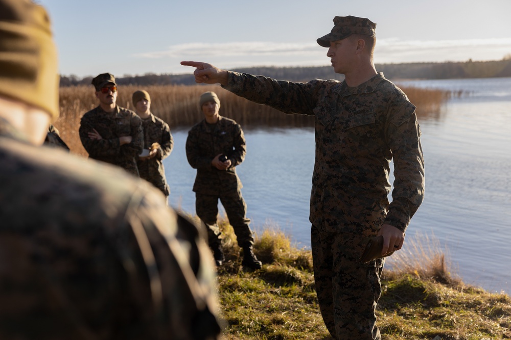 Combat Engineers and EOD Conduct Basic Wilderness Survival Training