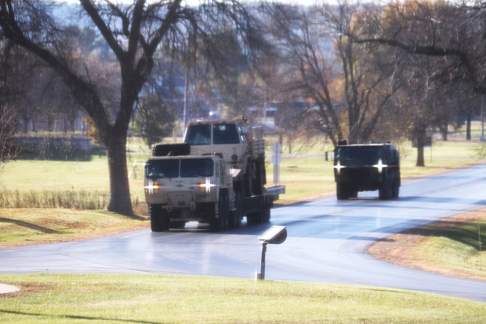 October 2024 training operations at Fort McCoy