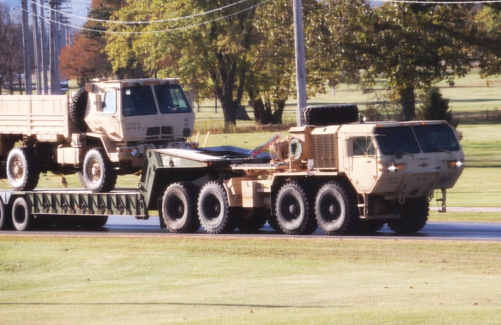 October 2024 training operations at Fort McCoy