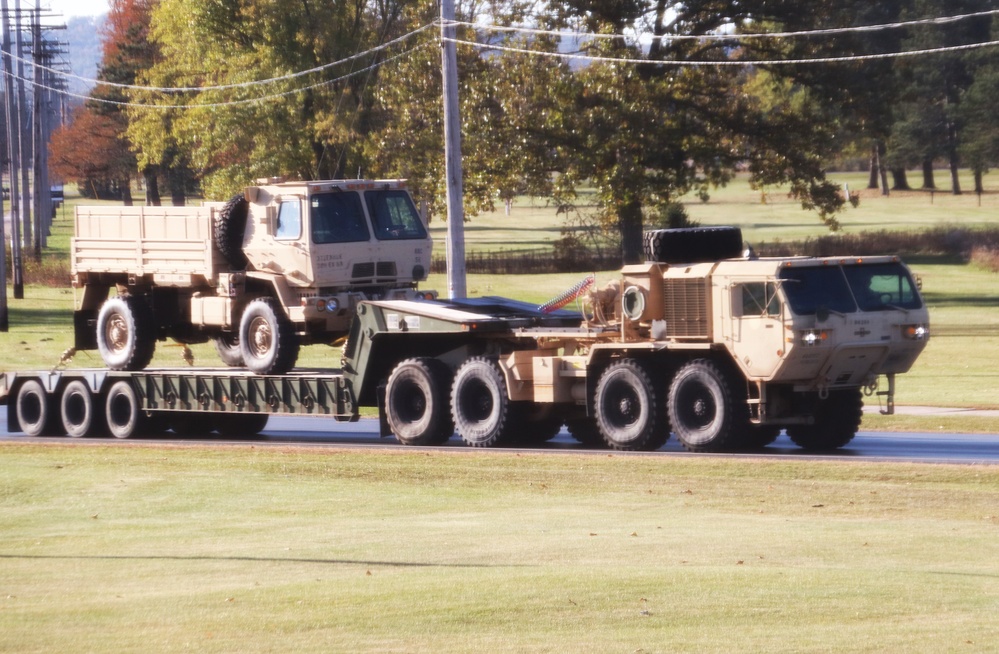 October 2024 training operations at Fort McCoy