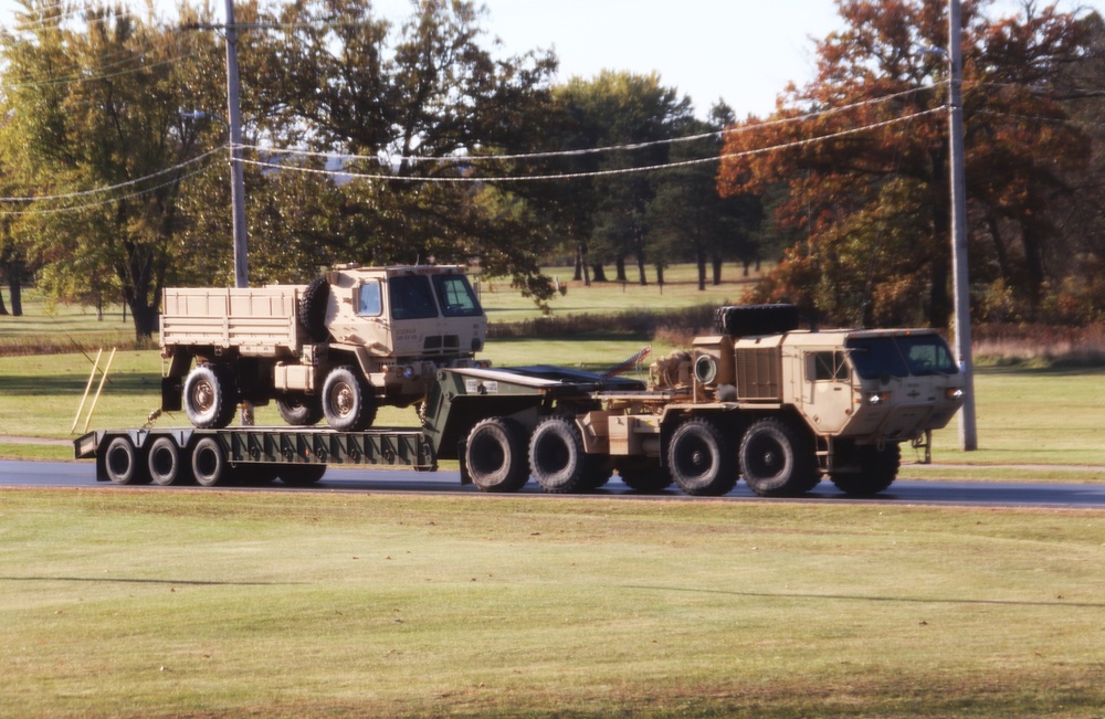 October 2024 training operations at Fort McCoy