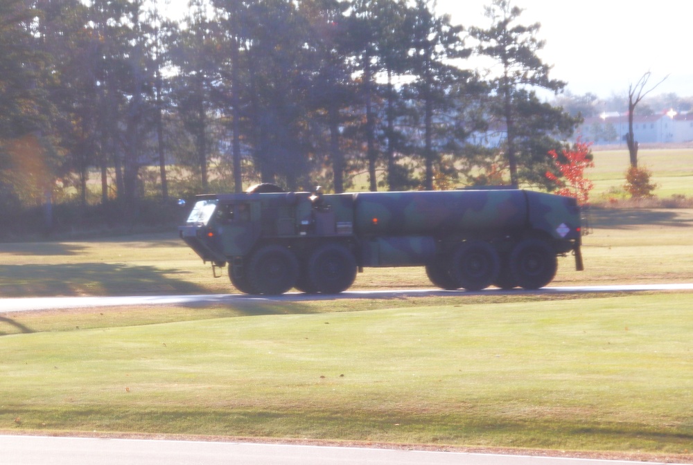 October 2024 training operations at Fort McCoy