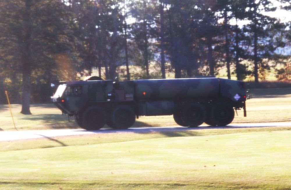 October 2024 training operations at Fort McCoy