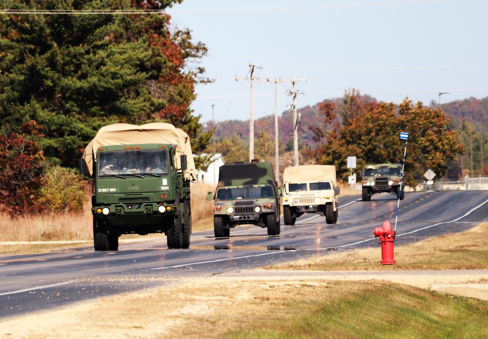 October 2024 training operations at Fort McCoy