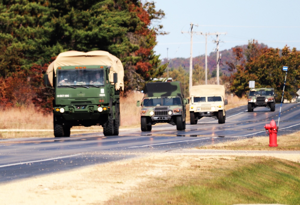 October 2024 training operations at Fort McCoy